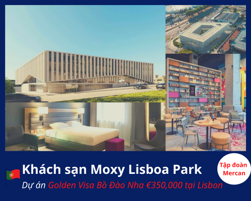 Khách sạn Moxy Lisboa Park €350,000